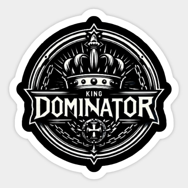 HRW King Dominator Shirt Sticker by KXW Wrestling x HRW Wrestling